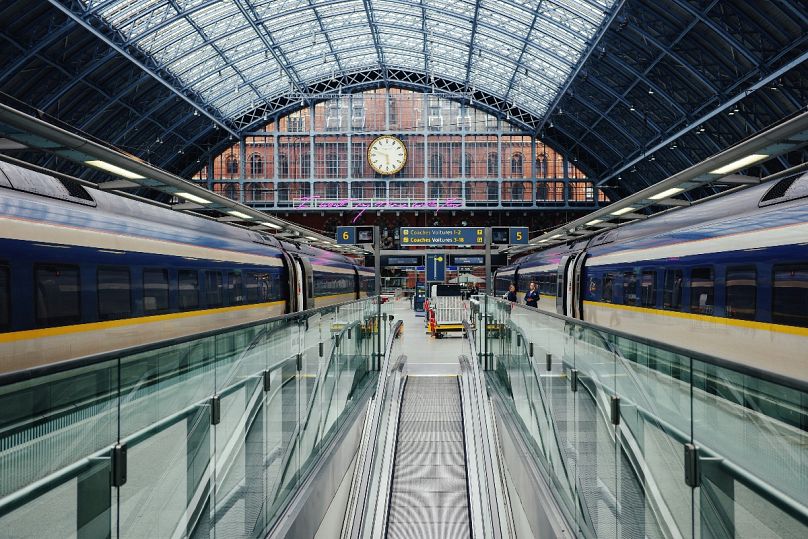 St Pancras station in London is likely to look rather different come 6 October