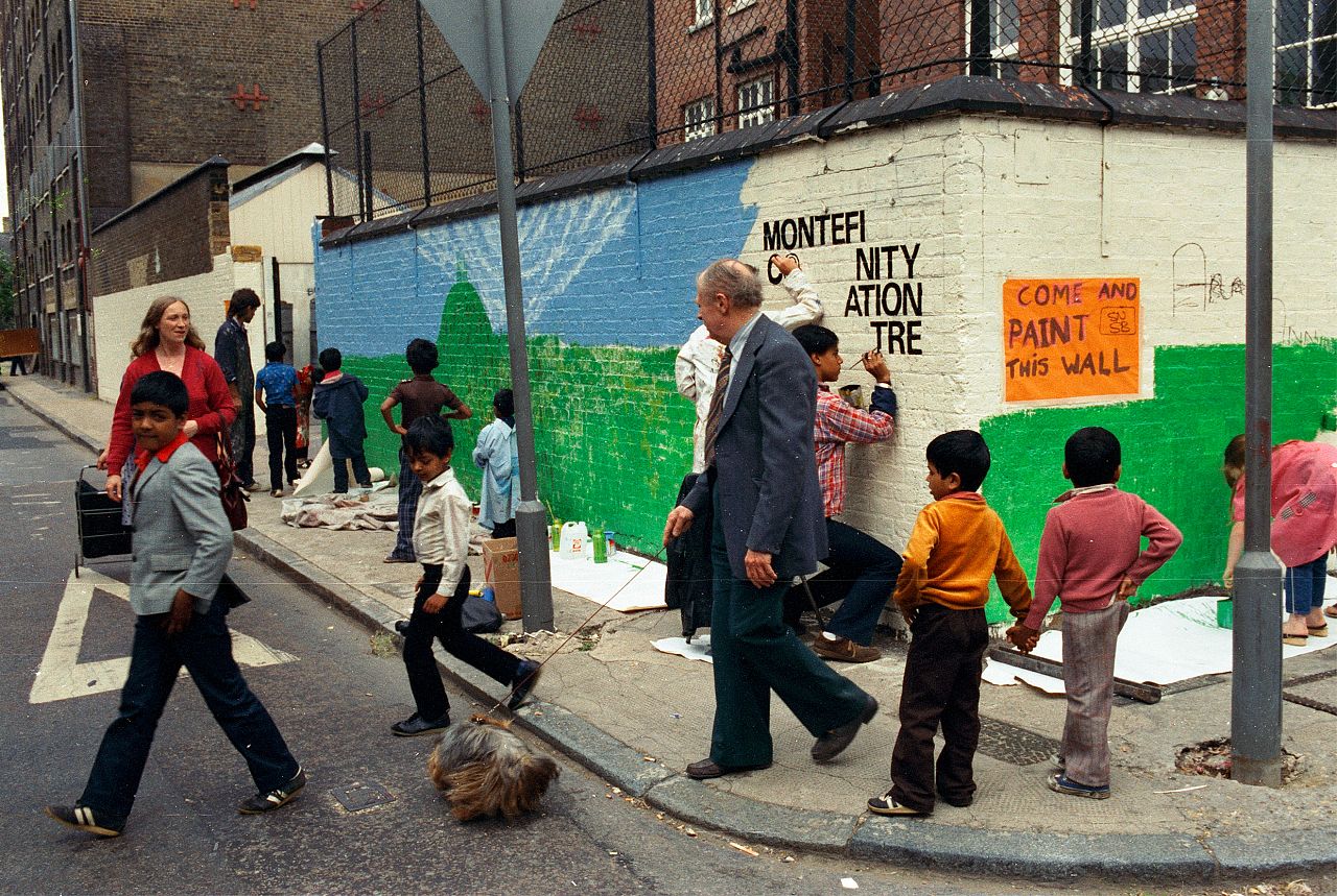 Tom Learmonth, Montefiore Centre Mural Painting, 1970s