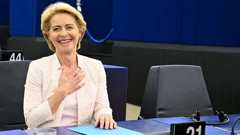 Ursula von der Leyen was narrowly approved by the European Parliament in 2019.