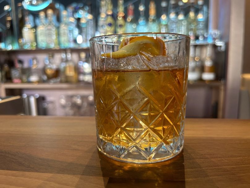  Maestro Old Fashioned cocktail from Mezcalito Brompton bar in London
