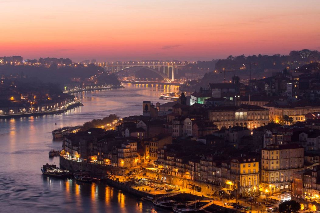 Porto at Sunset