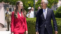 La Princesa Leonor de Borbón en Portugal