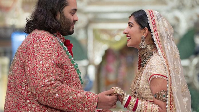 Anant Ambani, son of Asia’s richest man, gets married in lavish wedding in Mumbai