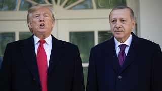 Donald Trump (solda) ve Recep Tayyip Erdoğan (Arşiv)