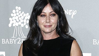 FILE - In this Nov. 14, 2015 file photo, Shannen Doherty attends the 4th Annual Baby2Baby Gala in Culver City, Calif. 