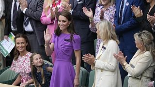 İngiltere Galler Prensesi Kate Middleton, Wimbledon Tenis Turnuvası, Londra, 14 Temmuz 2024.