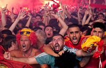 Spain supporters