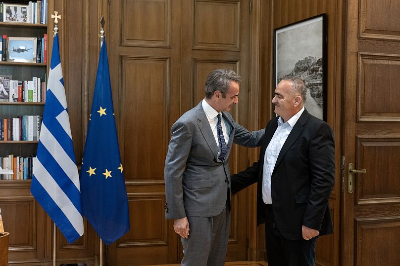 Κυριάκος Μητσοτάκης και Φρέντη Μπελέρης