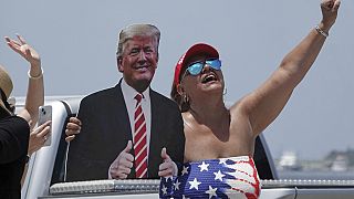 Republican supporters celebrate Trump after near-death incident