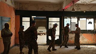 Στρατιώτες της διεθνούς ειρηνευτικής δύναμης περιπολούν στη Νεκρή Ζώνη της Κύπρου