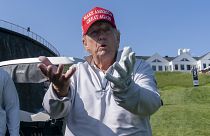 Trump a floridai golf-központban