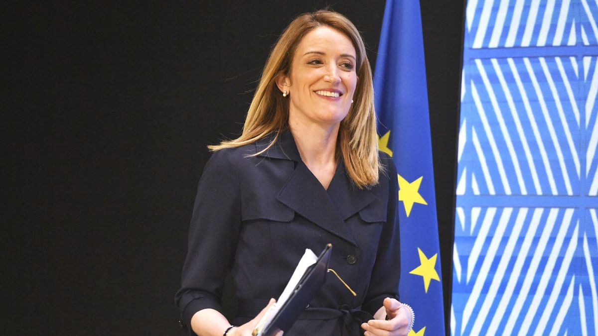 Who is Roberta Metsola, the EU Parliament chief eyeing re-election?