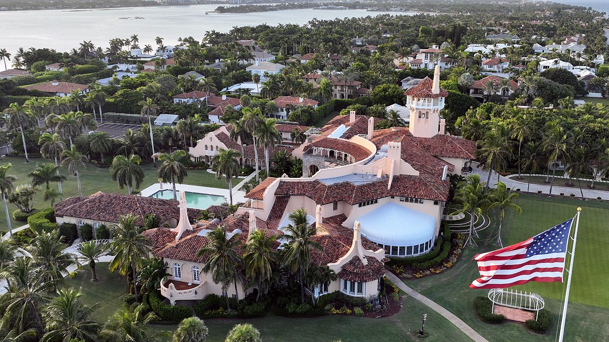 Donald Trump'ın Florida eyaletinde bulunan Mar-a-Lago malikanesi