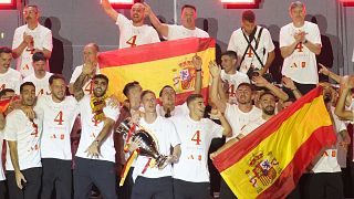 UEFA Euro 2024 Champion Spain: victory parade in Madrid
