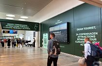 CopenPay advertised at Kaastrup Airport, Denmark