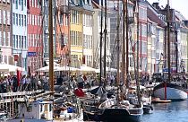 A koppenhágai Nyhavn kikötő 2007. május 6-án