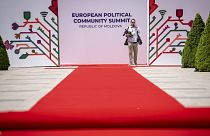 Castel Mimi, em Bulboaca, na Moldávia, recebeu a segunda cimeira da Comunidade Política Europeia em 31 de maio de 2023.