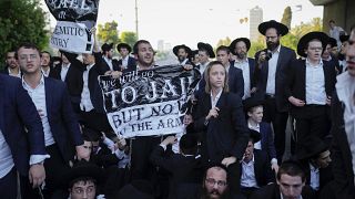 تظاهرات یهودیان حریدی در اسرائیل