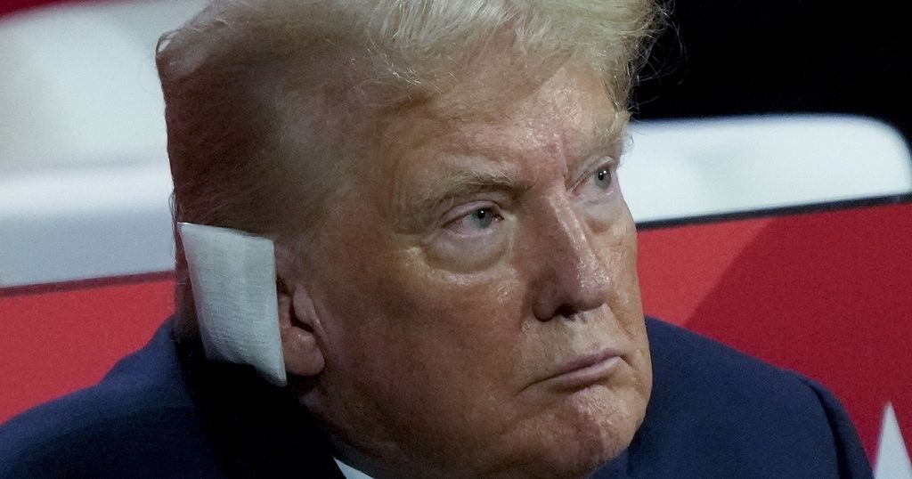 Trump-owned company sells 9 sneakers with an image of his bloodied face Trump-owned company sells 9 sneakers with an image of his bloodied face