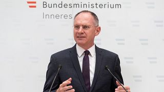 Avusturya İçişleri Bakanı Gerhard Karner.