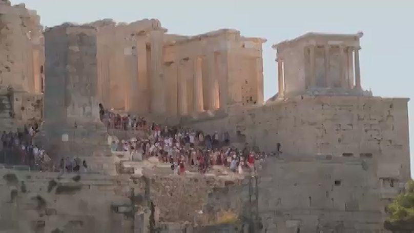 L'Acropole à Athènes