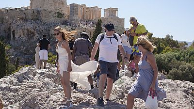 Akropolis ist derzeit mittags geschlossen.