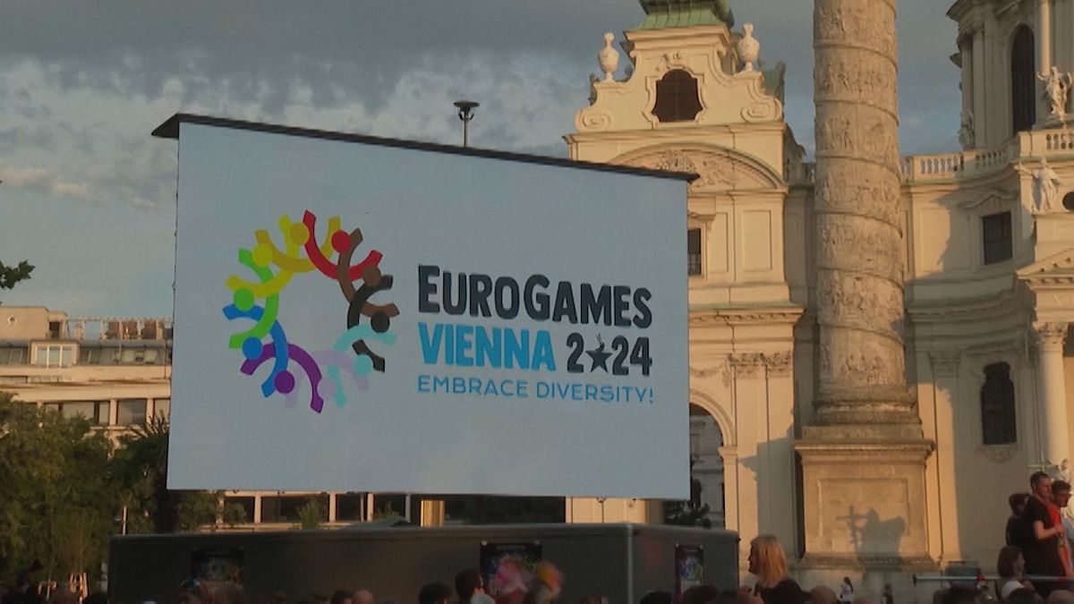 Az EuroGames 2024 plakátja.