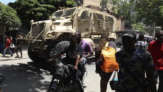 Haiti: Kenyan police officers join local forces in reconnaissance tour of capital