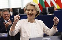 Ursula von der Leyen im Europaparlament