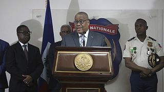 “Drop your weapons and recognize the state's authority”,  Haiti's PM tells gangs 