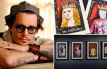 Johnny Depp launches new tarot themed art collection