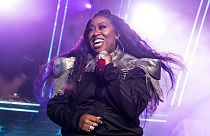  Missy Elliott performs at the 2019 Essence Festival at the Mercedes-Benz Superdome in New Orleans 