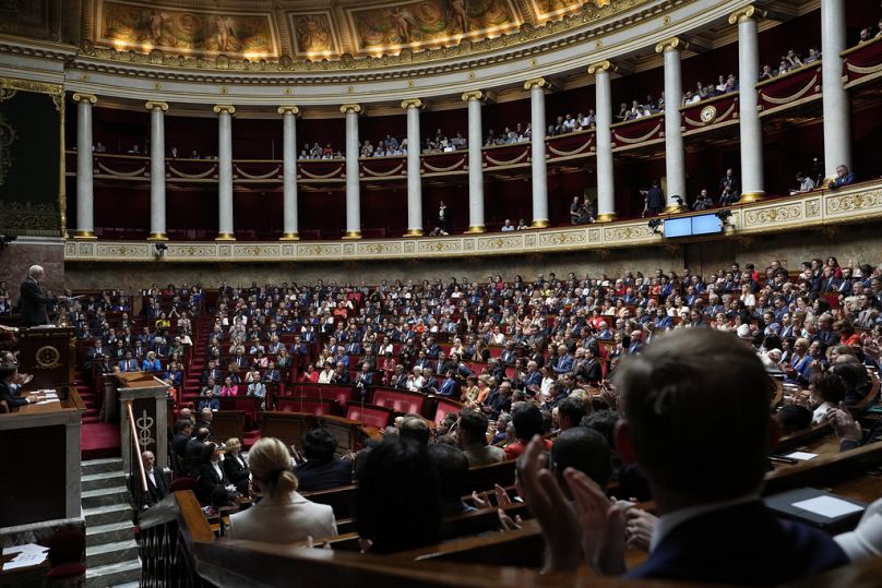 A francia parlament ülésterme