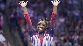US gymnast Simone Biles says she is "confident" ahead of Paris 2024