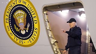 ABD Başkanı Joe Biden, Dover Hava Kuvvetleri Üssü, Delaware, 17 Temmuz 2024.