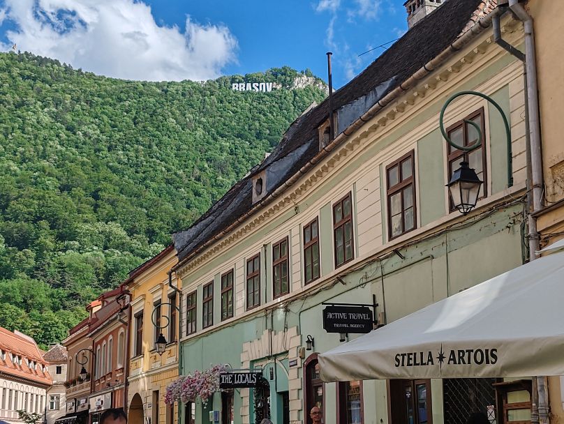 Brasov's own Hollywood sign. 