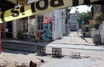 İzmir'in Konak ilçesinde elektrik kaçağı faciasının gerçekleştiği yer.
