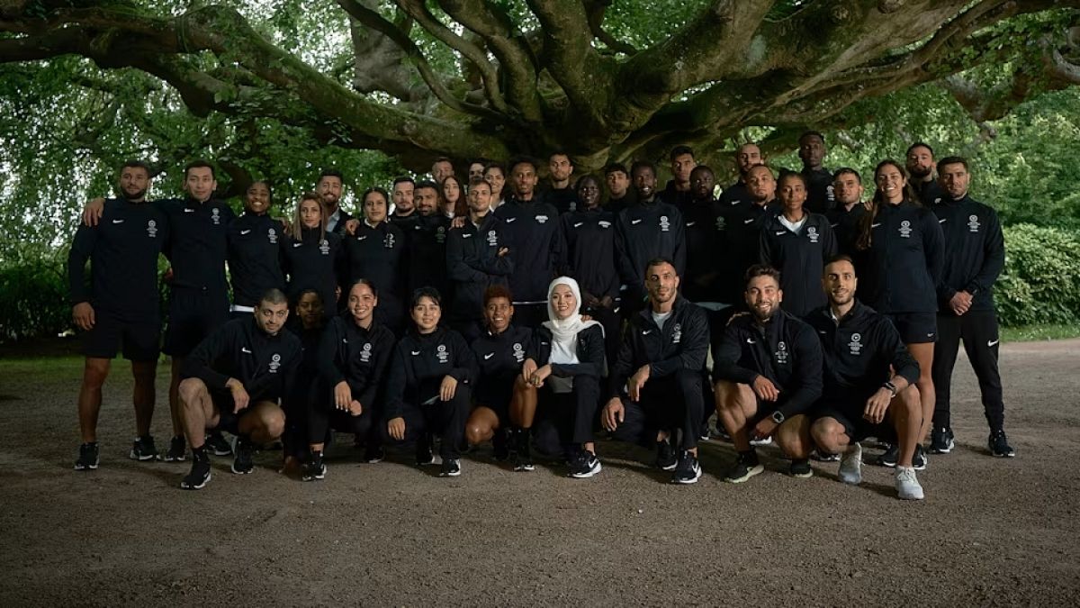 A Menekültek Olimpiai Csapata Bayeux-ben