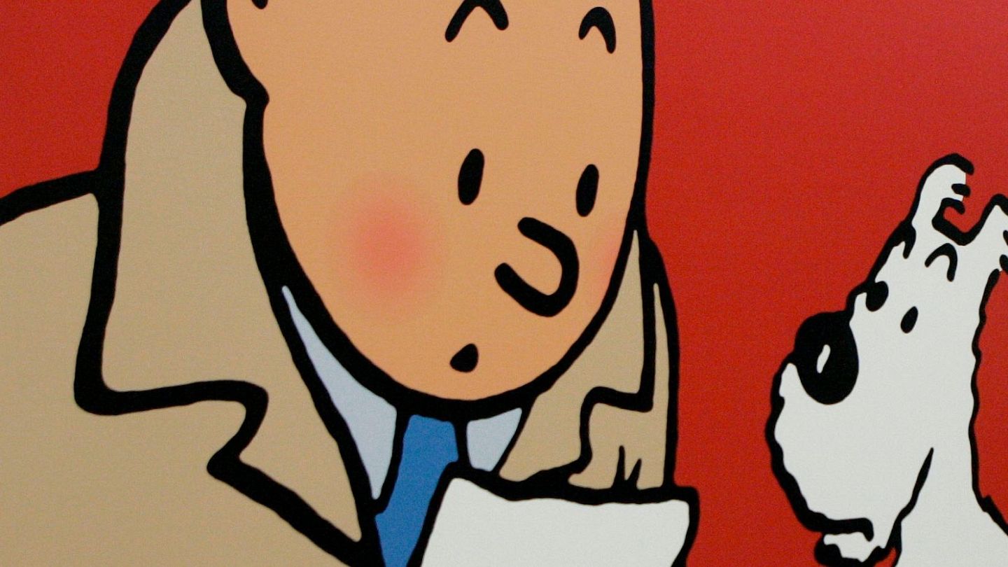 Tintin with pin-ups and beer? French artist condemned for parodying Hergé |  Euronews