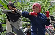 حضور زنان اندونزیایی در ورزش‌های رزمی