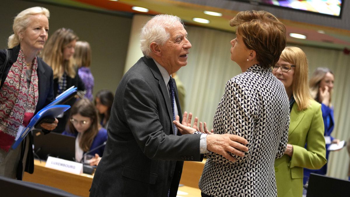 Le Haut représentant aux Affaires étrangères Josep Borrel.