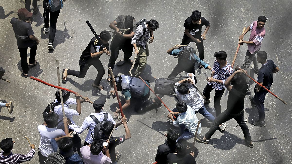 Proteste in Bangladesch.