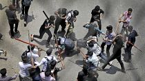 De violents affrontements ont opposé étudiants et policiers.