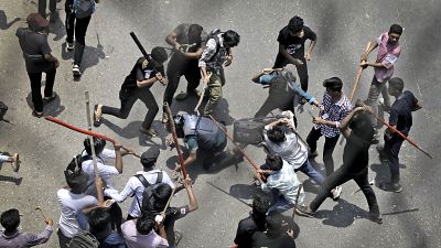Protestas en Bangladesh