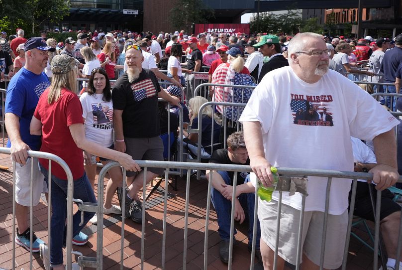 Sostenitori di Trump in Michigan