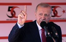 Cumhurbaşkanı Recep Tayyip Erdoğan, Kuzey Kıbrıs Türk Cumhuriyeti'nin (KKTC) ulusal bir gün olarak kabul ettiği 20 Temmuz Barış ve Özgürlük Bayramı kutlamalarına katıldı.