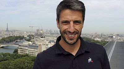 Presidente del Comité Organizador de los Juegos Olímpicos de París, Tony Estanguet.