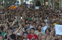 Migliaia di persone protestano contro il turismo eccessivo a Palma, 21 luglio 2024