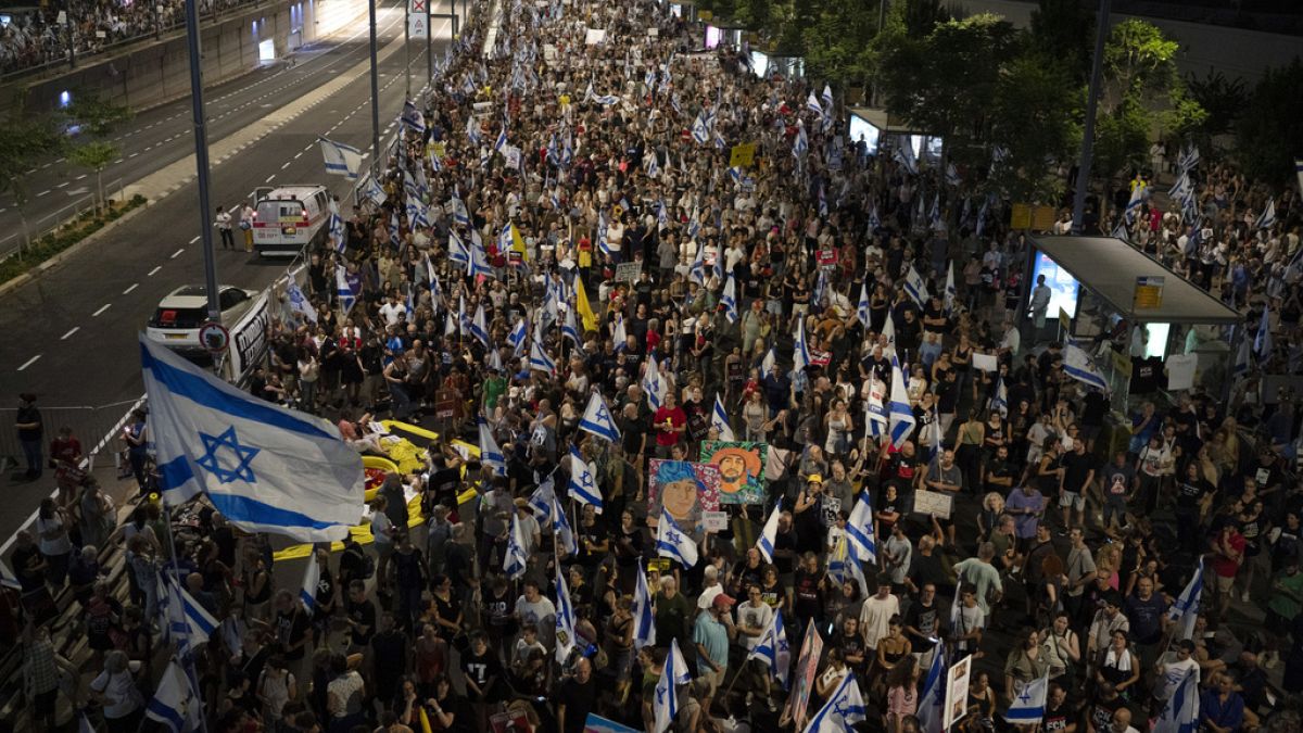 Διαδήλωση κατά Νετανιάχου στο Ισραήλ