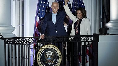 US-Präsident Joe Biden und US-Vizepräsidentin Kamala Harris